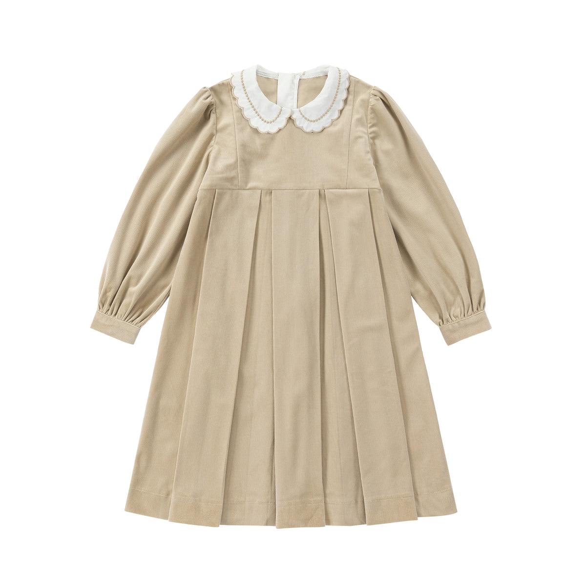 AS Beige Collection AW25 Corduroy Dress Children Knitting Sweater Boys Overalls Check Pants Brothers Sisters Family Matching