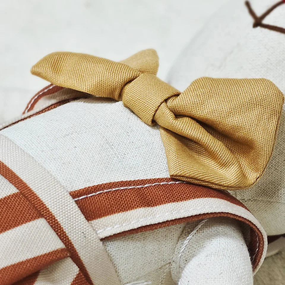 Exquisite Sling Bunny Doll, Cotton and Linen Fabric Simulated Baby Comfort Doll, Baby Toy Birthday Gift For Boys and Girls