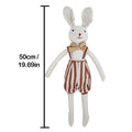Exquisite Sling Bunny Doll, Cotton and Linen Fabric Simulated Baby Comfort Doll, Baby Toy Birthday Gift For Boys and Girls