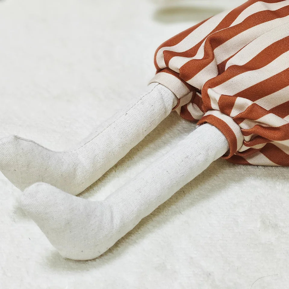 Exquisite Sling Bunny Doll, Cotton and Linen Fabric Simulated Baby Comfort Doll, Baby Toy Birthday Gift For Boys and Girls
